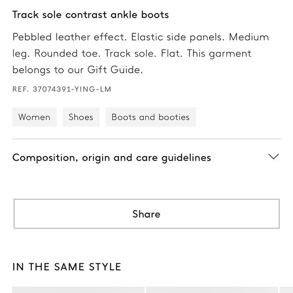 Mango brand Chelsea boots - Picture 7 of 8